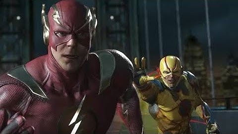Injustice 2 - Flash Vs Reverse Flash When Speed Meets Speed