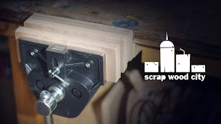 Installing my woodworking bench vise