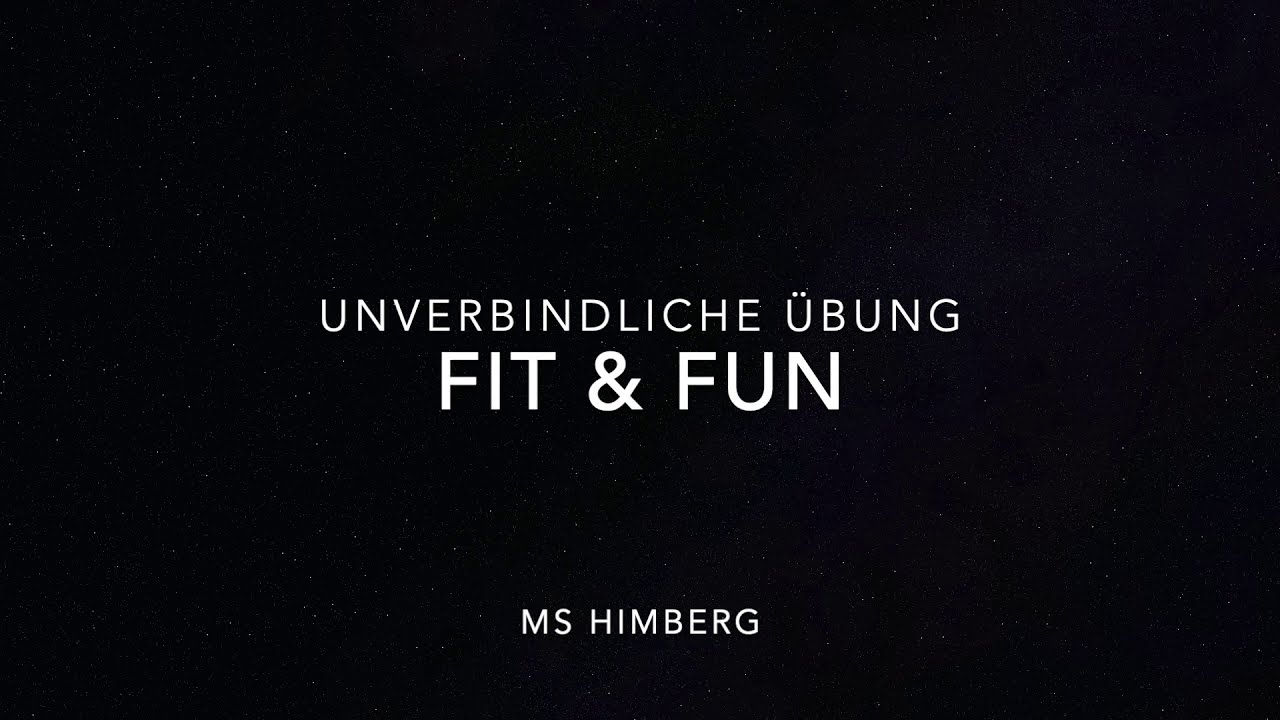 Unverbindliche Übung "Fit & Fun"