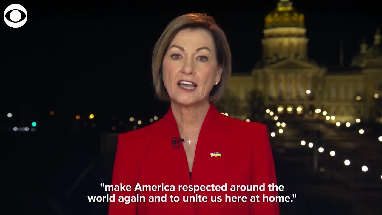 WEB EXTRA: IA Governor Reynolds Gives Republican Response To State Of