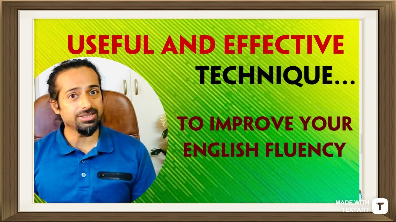 BEST Method to Improve Your English Speaking Fluency | Rupam Sil - YouTube