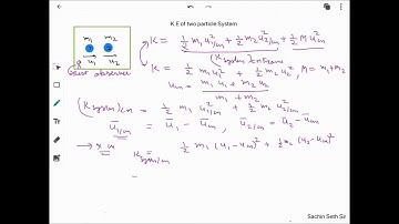 KE of a system of particles
