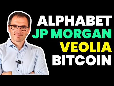 Bitcoin, Alphabet, JP Morgan, Geberit & Veolia im Alpha Check