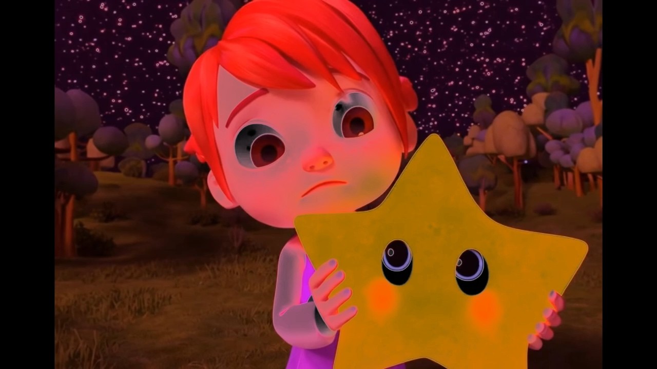 Twinkle Twinkle Little Star | She Comforted a Sad Star  (Sponsored by: Klasky Csupo 2001 Effects)