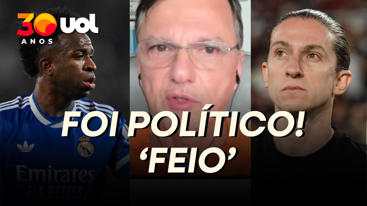 MAURO CEZAR: FALA DE FILIPE LUÍS SOBRE CASO VINI JR FOI FEIA! 'PIOR QUE TRABALHO EM CAMPO'