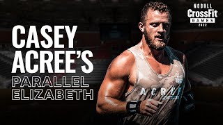 Casey Acree In Parallel Elizabeth 2022 Nobull Crossfit Games