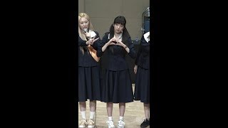 [4K 60P] 20181007 유니티 (UNI.T) 팬사인회 무대 이후 세로 직캠(목동 청소년 회관)