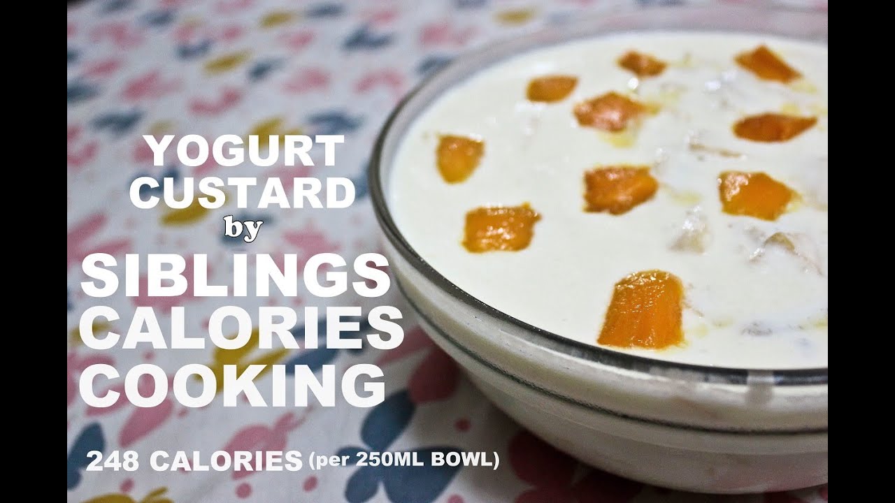 Yogurt Custard Recipe248 calories Siblings Calories Cooking টক
