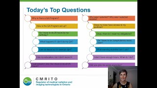 Quality Assurance Program Webinar - August 20, 2020