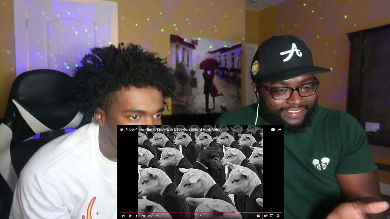 Priddy Prince - Brrr ft. KindlyNxsh & BabyDaiz (Official Music Video) (BROTHER REACT)