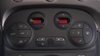 Automatic Climate Controls-Using automatic temperature control on 2018 Fiat 500e