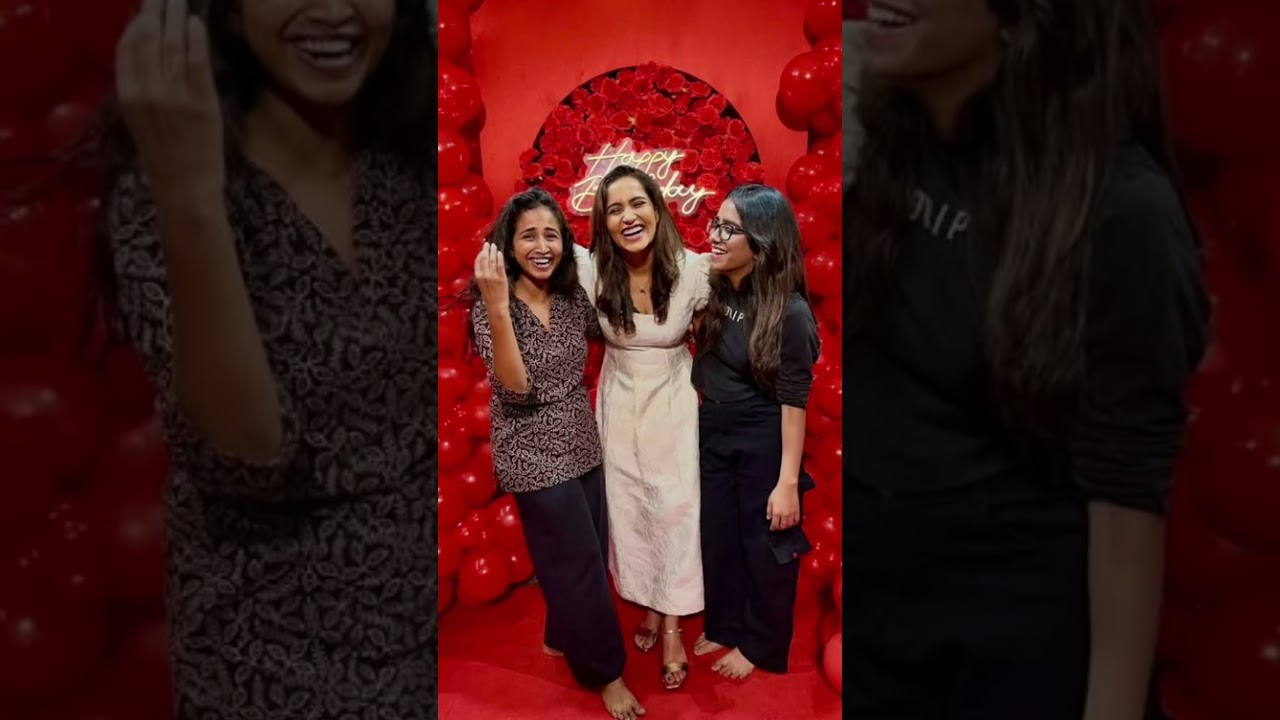 Jacqueline’s Grand Birthday Celebration | From Vijay TV Anchor to Bigg Boss Fame