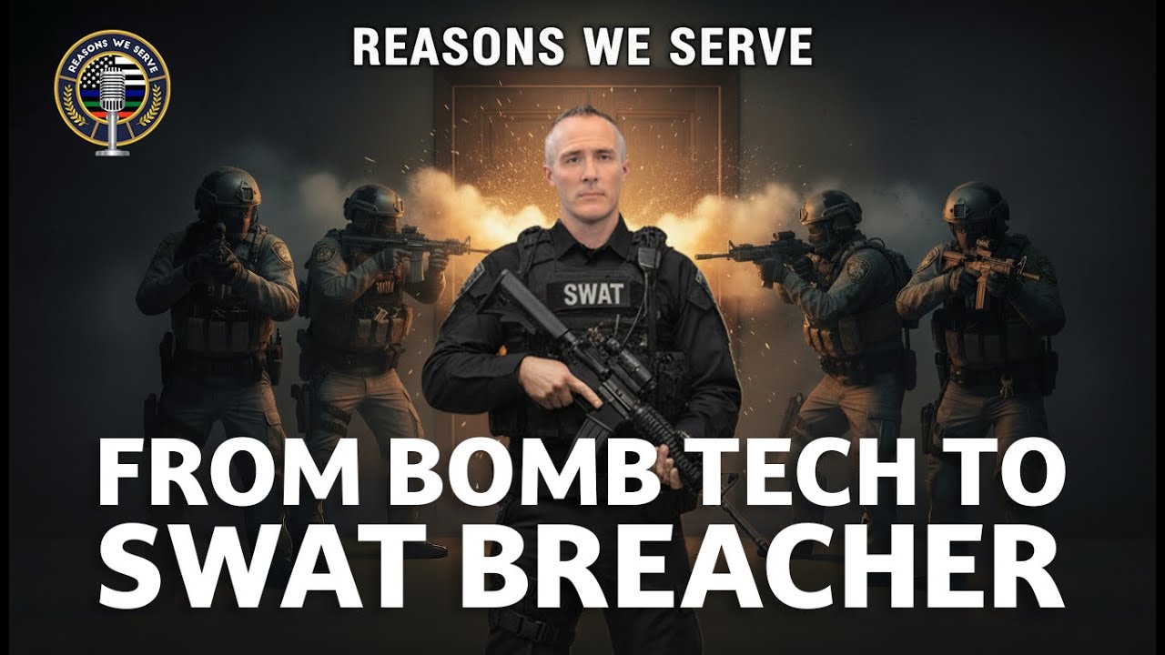 From Air Force Bomb Tech to SWAT Explosive Breacher: Police Veteran's Epic Career & Fantasy Author