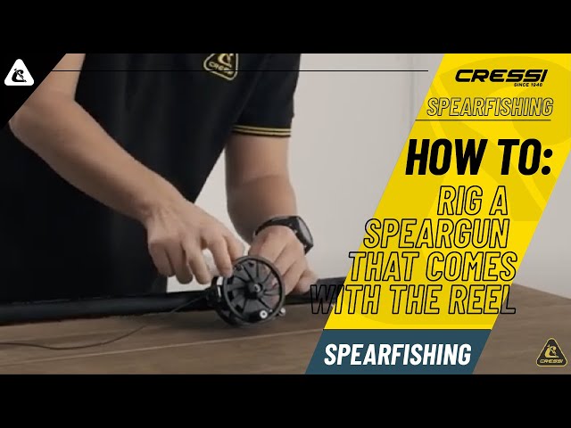 [HOW TO: Rig a Speargun that comes with the reel] 