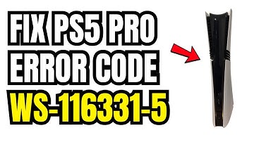 PS5 Pro: How to Fix Error Code WS-116331-5 “Access to PSN Has Been Temporarily Suspended”! (2025)