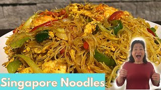 How to Make DELICIOUS Homemade Singapore Noodles