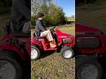 @Honda 5518 running like a champion. #gardentractor #lawnmaintenance