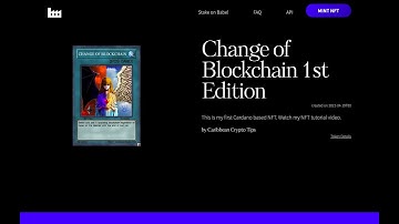 I Minted My First NFT On The Cardano Blockchain !!! - Learn How You Can Do It Too