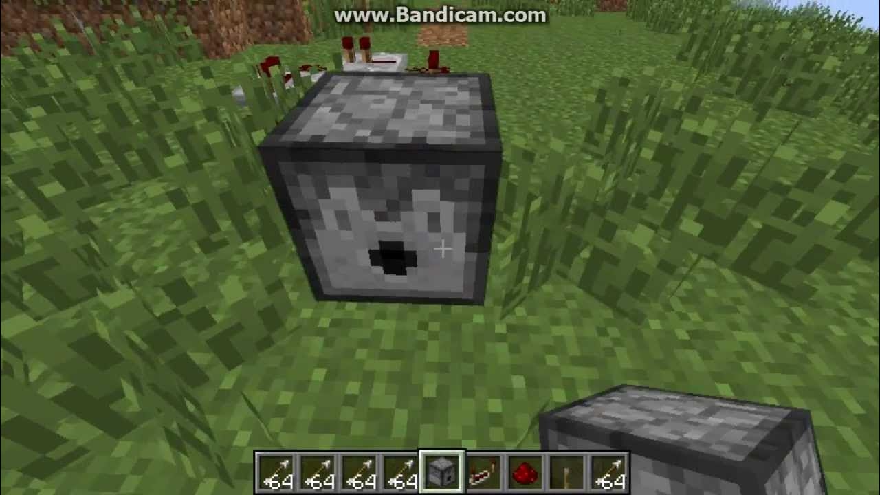 How to build an Arrow shooter in Minecraft YouTube