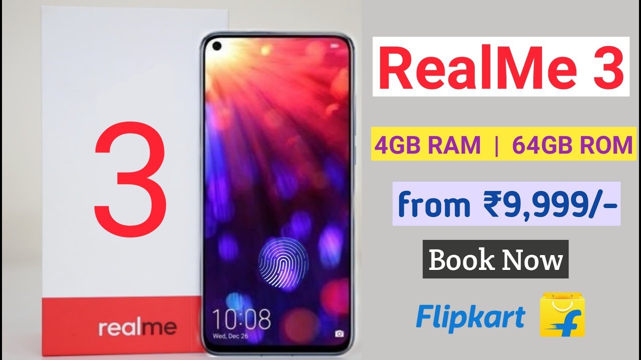 RealMe 3 Launching, Price, Date, Full Specifications & Sale