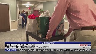Secret Santa delivery spreads joy at Whitestone Senior Living Community