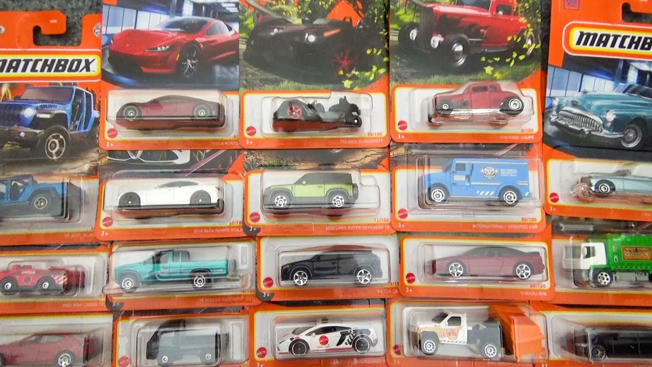 MATCHBOX Basic car Assorted minicars with 24 units Open the BOX 