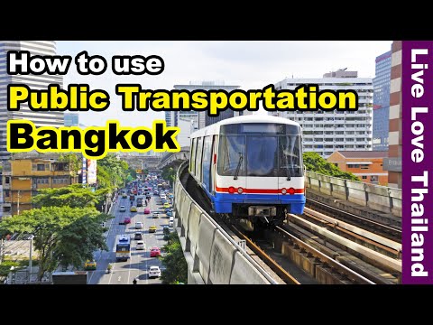 How to use the public transportation in Bangkok #livelovethailand