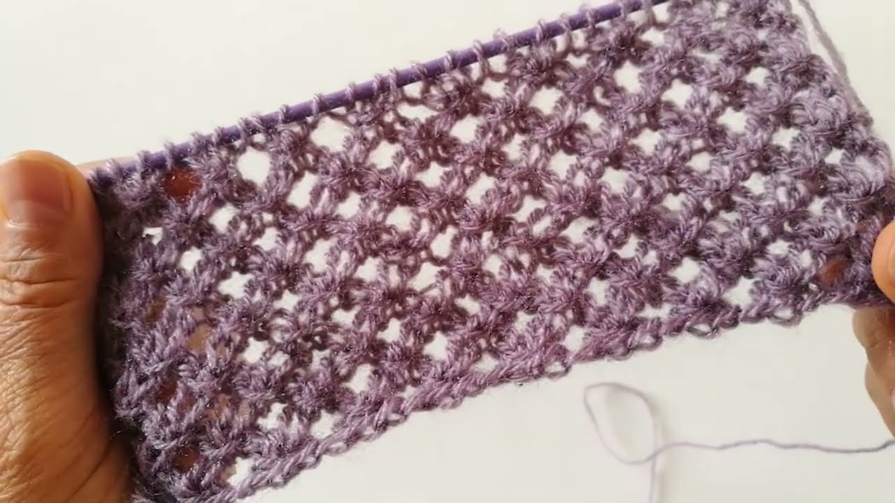 Herkesin Sorduğu O Şiş Modeli! ✅ Çok Kolay ve Gösterişli Örgü Tarifi