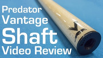 Predator Vantage Shaft Video Review and Deflection Test by Select Billiards