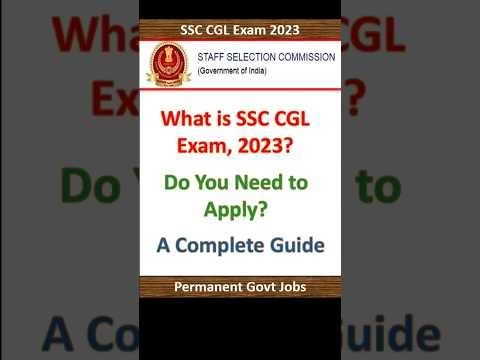 Vídeo: A graduação pode se inscrever para ssc cgl?