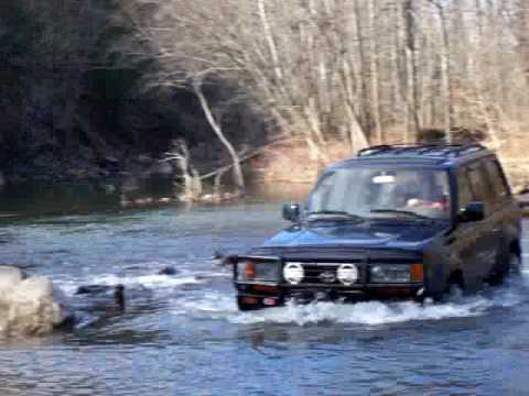 1996 Land Cruiser FZJ80 river crossing