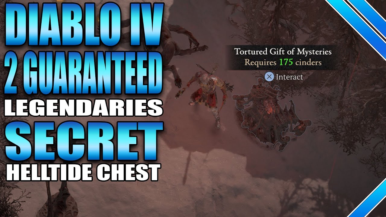 Helltide Secret Treasure Chest! Two Guaranteed Legendaries YouTube