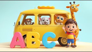 Learn Abcs For Kids Fun 3D Alphabet Song With Animals & Objects