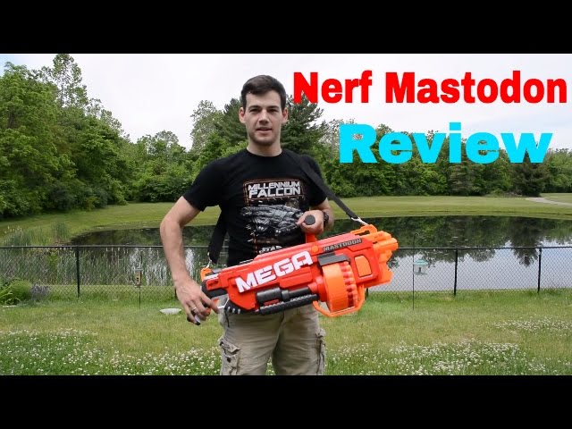 NERF MEGA MASTODON!! The Biggest Nerf 