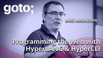 Programming the Web with HyperLANG & HyperCLI • Mike Amundsen • GOTO 2023