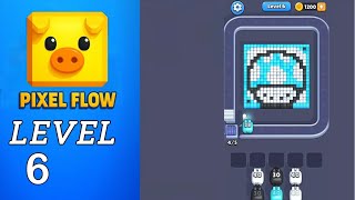 Pixel Flow Level 6 Walkthrough