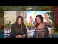 Regina reynoso sara and vanessa bauche nora talk about the amazing characters on acapulco