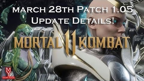 Mortal Kombat 11 Update 1.05 Patch Details!
