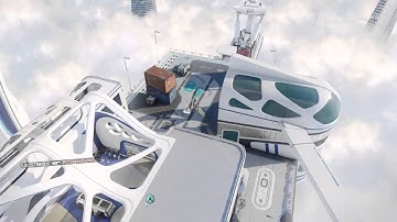 Cross-Map Tomahawk shot on Spire- BO3 (Demolition)