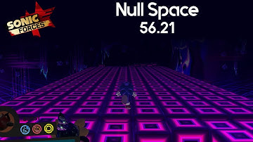 Sonic Forces - Null Space Speedrun - 56.21