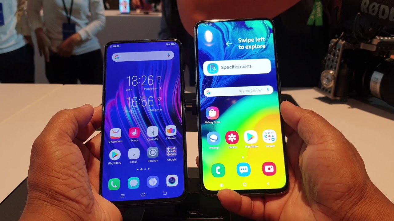 Samsung Galaxy A80 Vs Vivo V15 Pro Comparison Overview Hindi