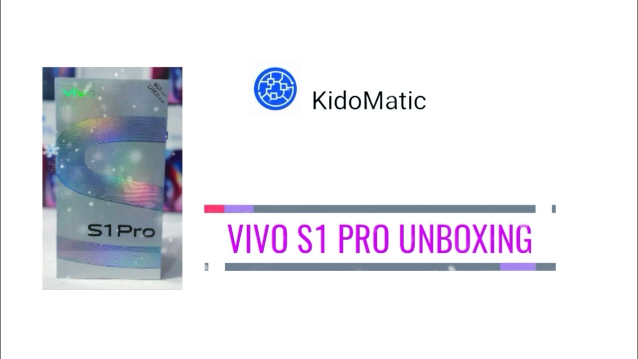 Vivo S1 Pro Unboxing