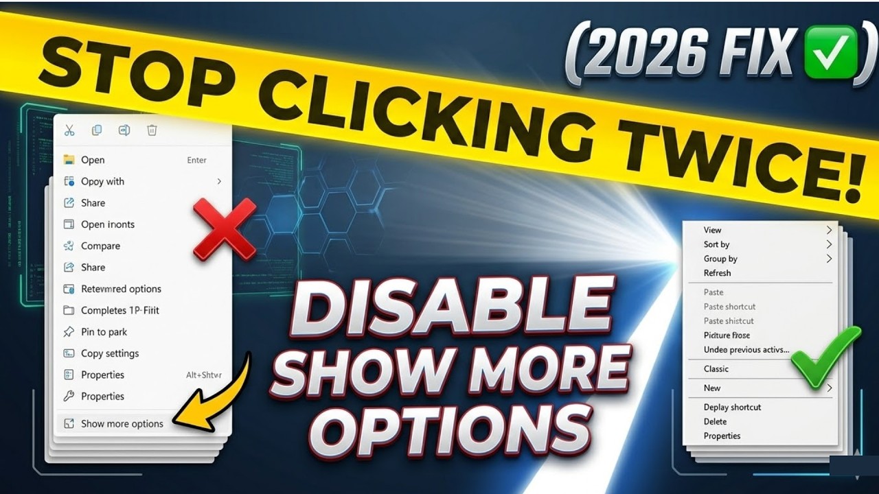 Stop Click (2026 FIX ) STOP Clicking Twice! Disable