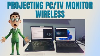 PROJECTING TO PC/TV MONITOR WIRELESS WITHOUT HDMI/VGA screenshot 3