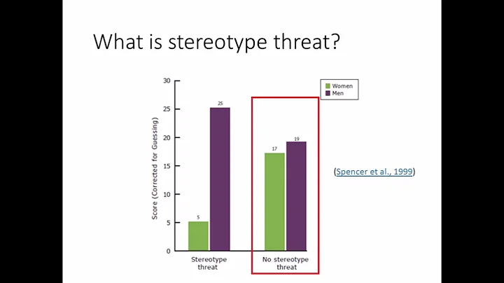 Social Psychology - Lecture 5 - Part 3 - Stereotype Threat
