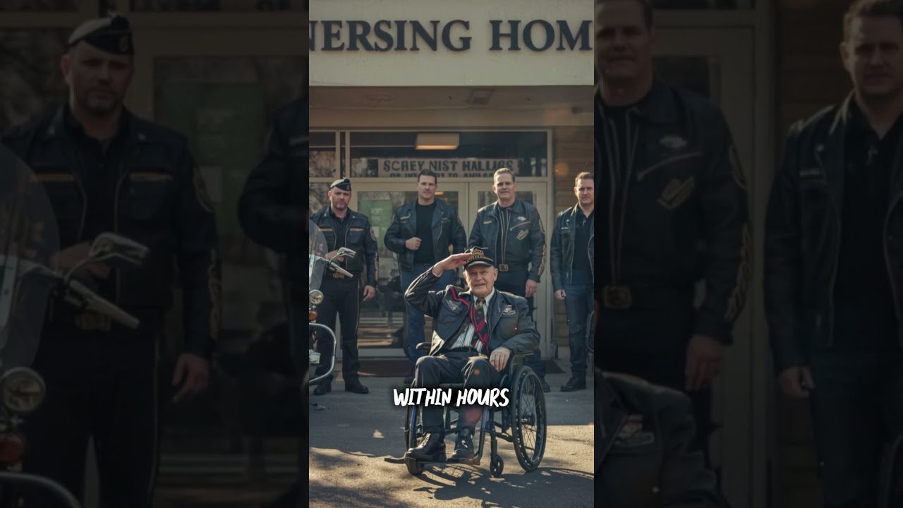 She Slapped a 94-Year-Old Marine… Then the Hell’s Angels Showed Up   