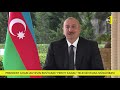 İlham Əliyev Rusiyanın “Pervıy Kanal” televiziyasına müsahibə verib