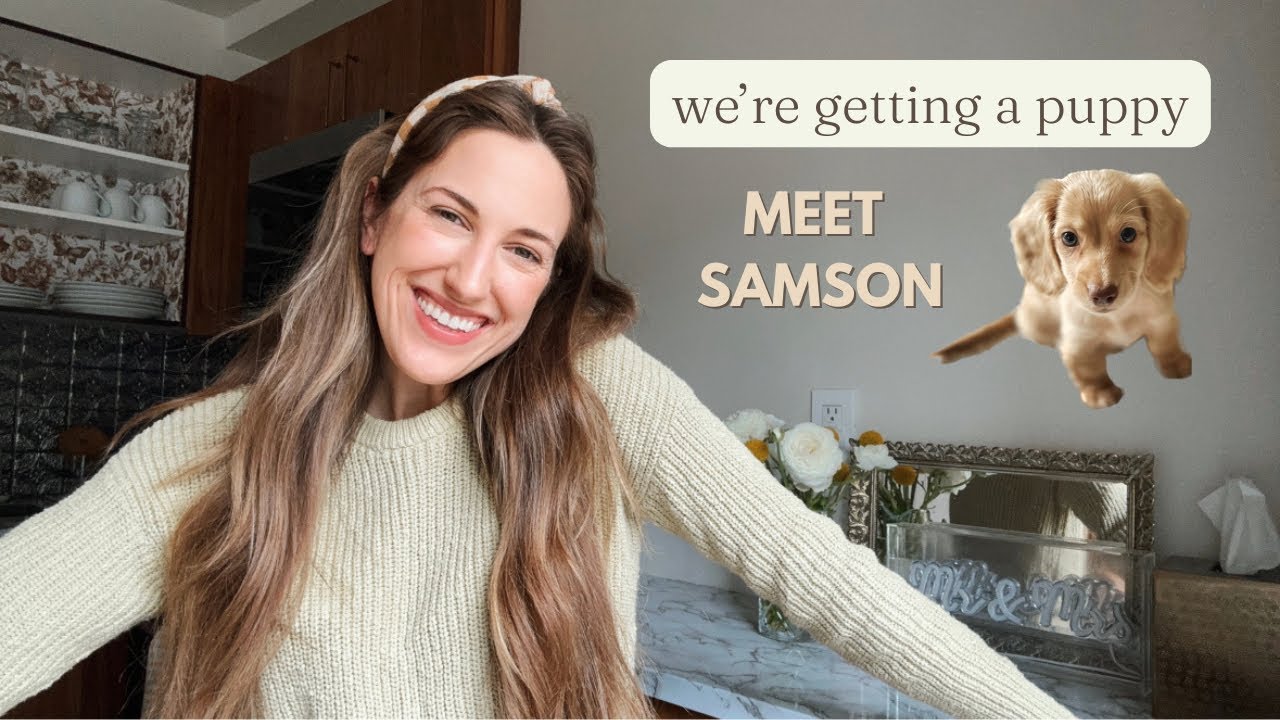 WE’RE GETTING A PUPPY | Bringing Our Mini Dachshund Home To NYC