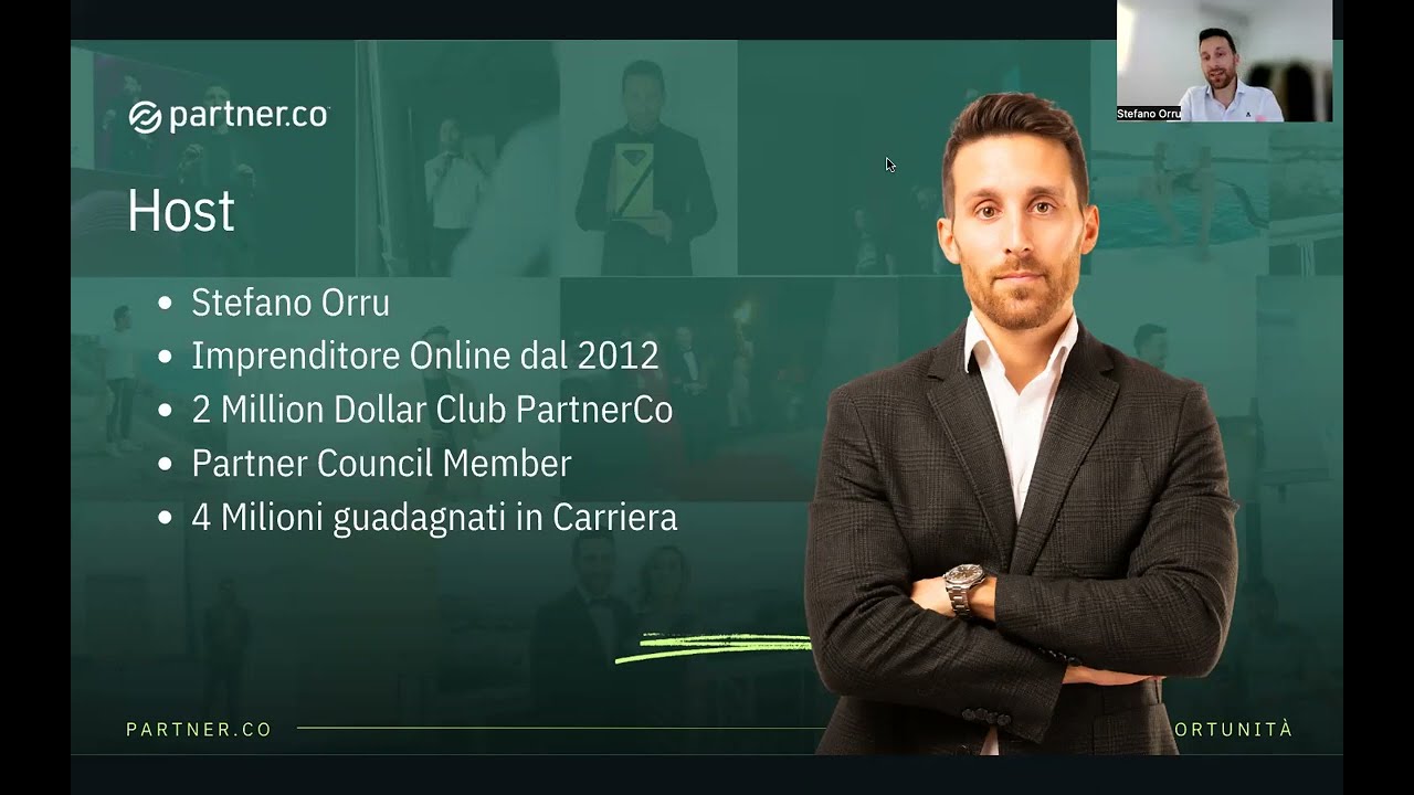 Presentazione PartnerCo con Stefano Orru