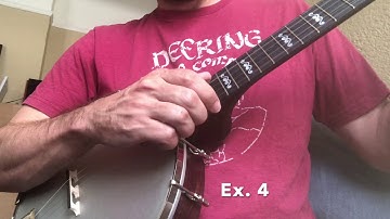 Clawhammer Banjo Exercises   Right Hand